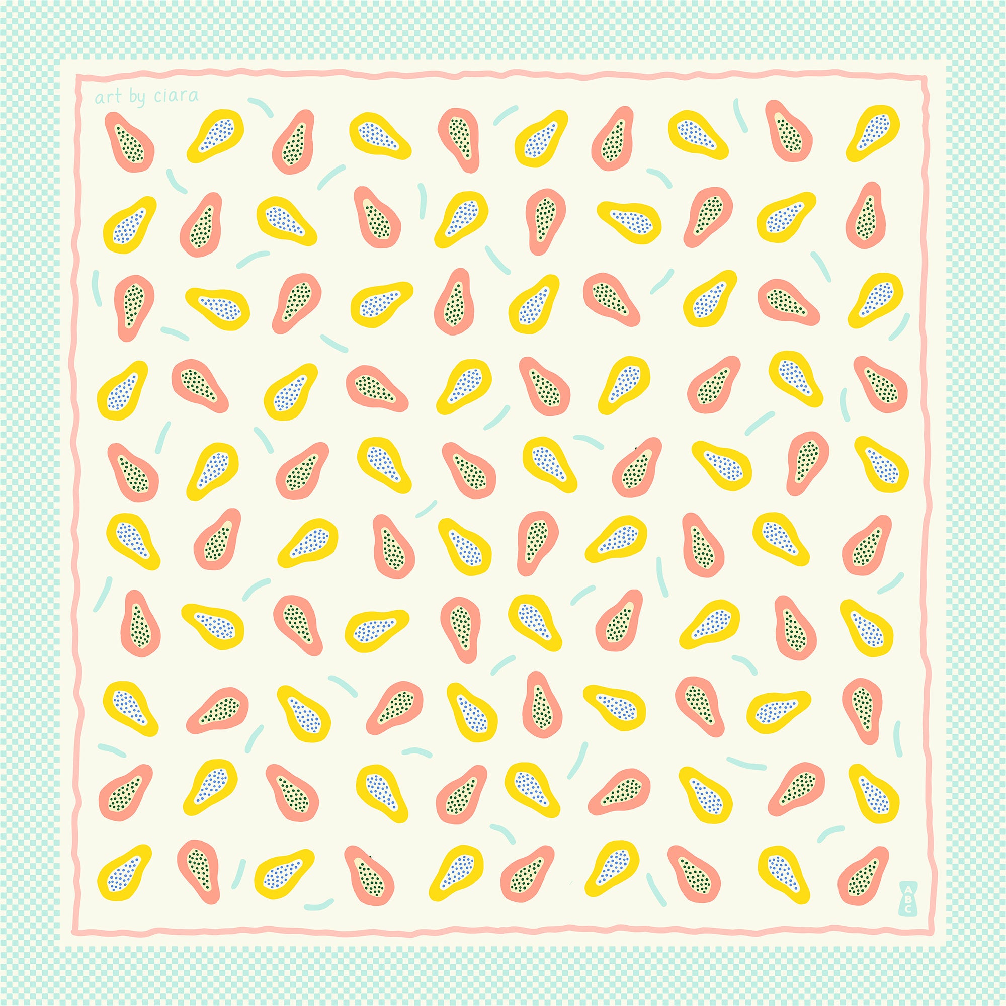 Papaya Bandana