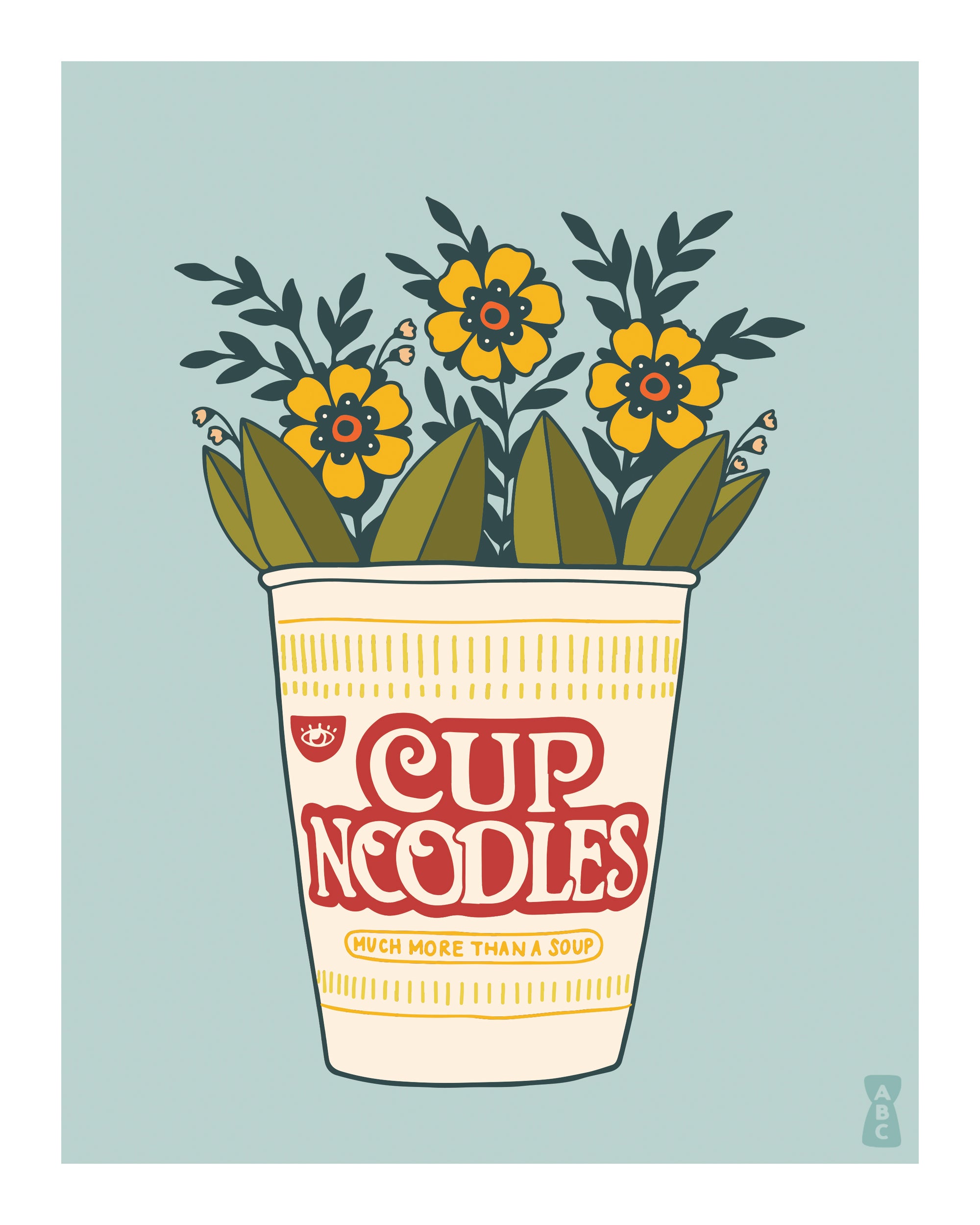 Cup of Noodles Art Print