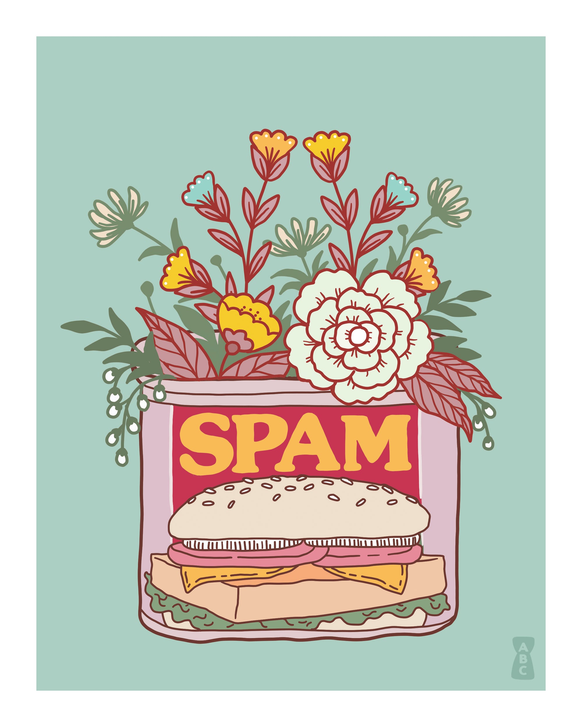 Spam Art Print