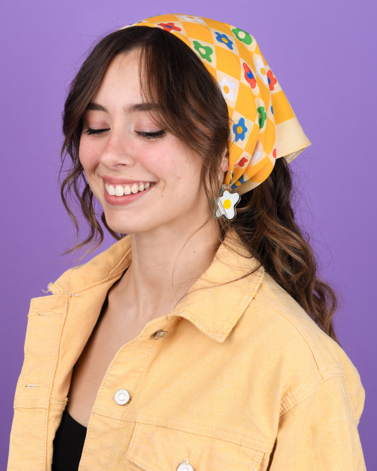 Yellow Eggs Bandana